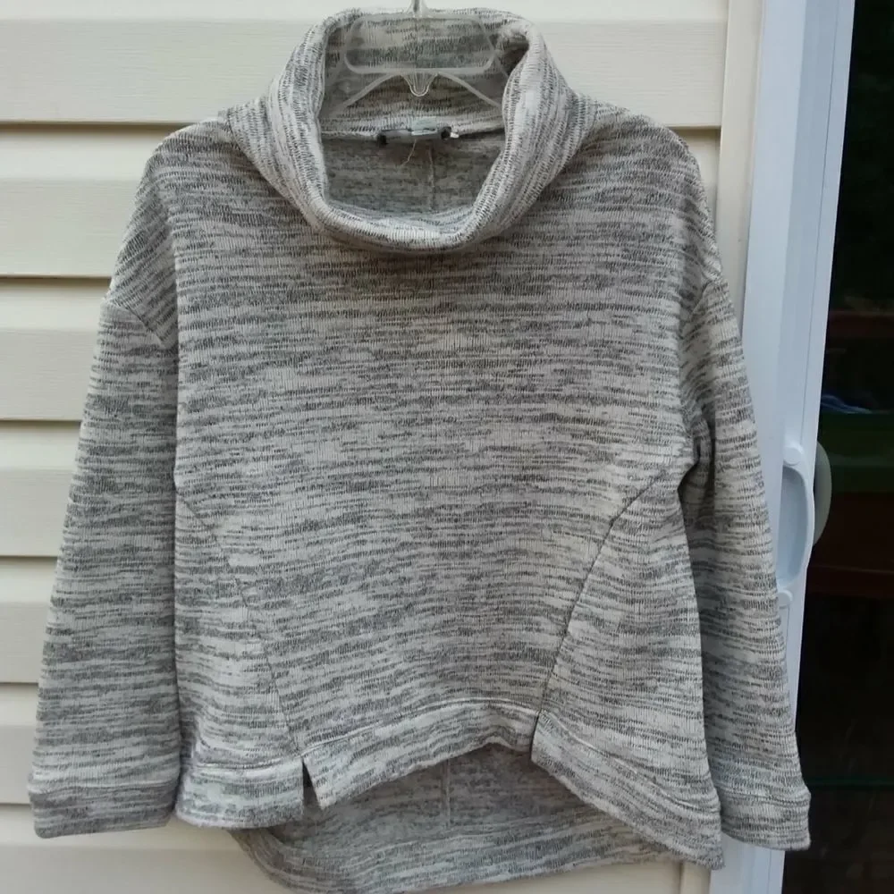 Anthropologie Saturday Sunday Cowl Neck Sweater XS - Picture 4 of 7